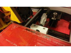 prusa i3 Brutstätte Kabel-Zugentlastung 3d-Drucker Teile Webstuhl 3d print model - Mito3D