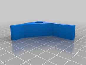 magnetic corner brace diy frame 3d print model - Mito3D