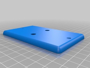 outlet cover rca terminals parts 3d print model - Mito3D