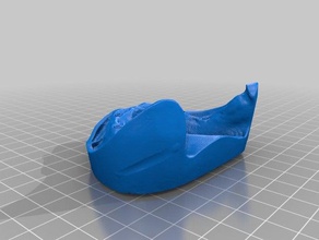 maxilar modelo de estudio los implantes aprendizaje 3d print model - Mito3D