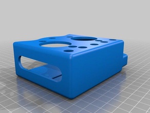 caixa para 2 comandos e 1 caneta organizasyon 3d print model - Mito3D