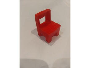 playmobil 123 sandalye mizahı 3d print model - Mito3D