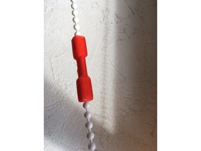 les stores de la chaîne d'connecteur pièces rechange perles connecteur correctif maison menuisier volet roulant à rouleau 3d print model - Mito3D