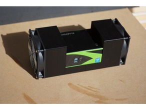 greenbox bilgisayar 120mm brix soğutma kanalı oyun gigabyte 3d print model - Mito3D