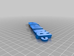 raymond Farbe grün Schlüsselanhänger kundengebundene 3d print model - Mito3D