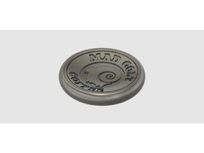 loco de cabra la moneda monedas & insignias 3d print model - Mito3D