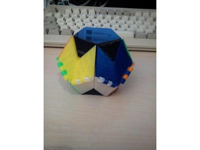 evertible platonique solides modules de jeux les polyèdres polyèdre 3d print model - Mito3D