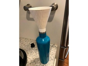 corkcicle-Trichter Küche und Esszimmer corkcicle Trichter der Haushalt nützlich Wasser Flasche 3d print model - Mito3D