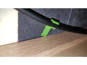 cavo di clip fessure piccole aperture forniture famiglia titolare la gestione dei cavi fessura 3d print model - Mito3D