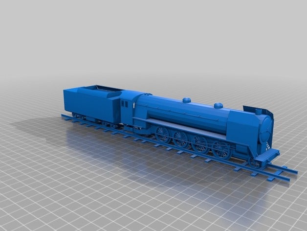 sncf 141r locomotive vehicles 3D print model - Mito3D