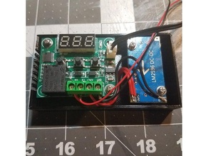 w1209 temperature control plus step down module housing electronics 3d printer sensor voltage regulator 3d print model - Mito3D
