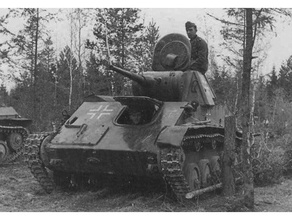 t70 light tank vehicles k47 soviet tanks ww2 3d print model - Mito3D