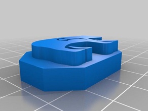 native bear stamp 3d printing 3d print model - Mito3D