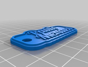 paulo mendes 2mm keychains customized 3d print model - Mito3D