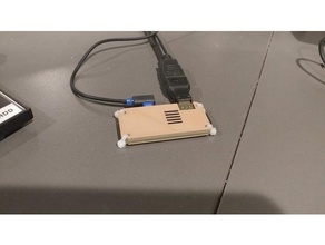 raspberry pi zero sem fio fino de capa eletrônica w 3d print model - Mito3D