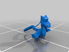 weird dog animals 3d print model - Mito3D