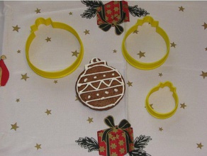 adorno de navidad pan jengibre cortador galletas cocina y comedor decoraciones 3d print model - Mito3D
