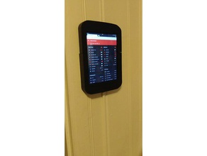 ipad 3 Wandhalterung tablet home assistant home-automation ipad-Halter Ständer die Wandmontage 3d print model - Mito3D