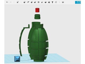 starship troopers grenade costume 3d print model - Mito3D