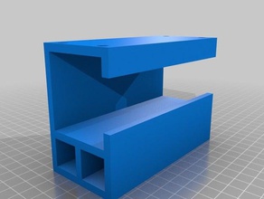 bajo-escritorio del ordenador portátil cargador de la titular mkii herramientas 3d print model - Mito3D
