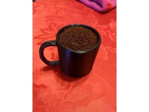 coffee mug scoop kitchen & dining 3d print model - Mito3D