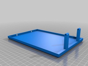 meine angepasste aufklappbaren box Fleisch-thermometer Werkzeug-Halterungen & - Boxen kundengebundene 3d print model - Mito3D