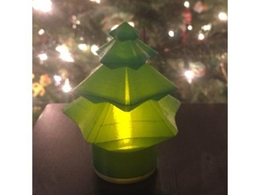 parametrische Weihnachten-Baum-Licht Dekor 3d print model - Mito3D