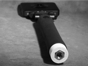 mi selfie stick tripod adaptörü küre kamera 360 sopa 3d print model - Mito3D