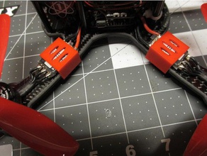 esc kapak x220 formül spaceone r c araçlar kamera drone korumak gerçek multirotor quadcopter yarış 220 3d print model - Mito3D