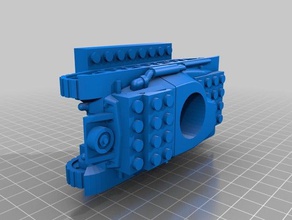 lego tank hull h35 3d print model - Mito3D