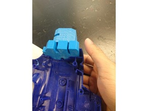 rapidstrike pistola stock giocattoli meccanici 3d print model - Mito3D