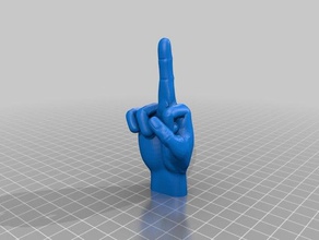hand gestures keychan adapters keychains 3d print model - Mito3D