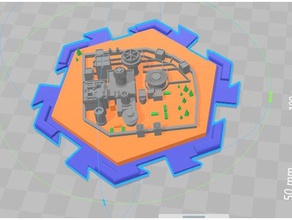 colonizadores de catan - winterfell jogos 3d print model - Mito3D