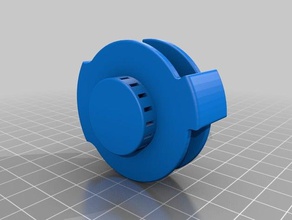 windup-Ladegerät-Kabel-Halter gadgets 3d print model - Mito3D
