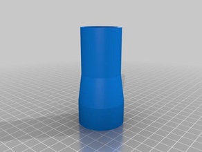 hoover tubo peças de substituição personalizado adaptador 3d print model - Mito3D