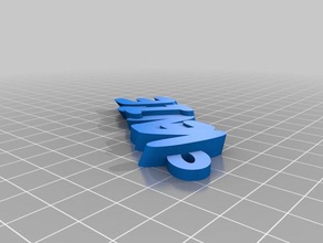 Venedig grün Schlüsselanhänger kundengebundene 3d print model - Mito3D