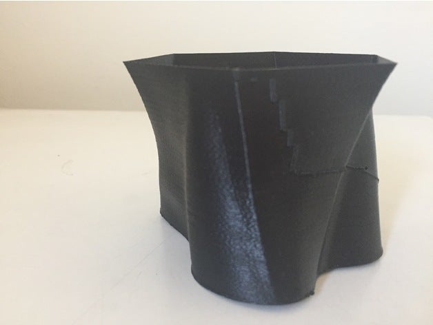 fioriera mk 6 famiglia 3d priniting Stampa brahmabeej cactus vaso fiore fioriere piccolo 3D print model - Mito3D