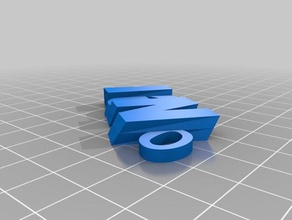 nei - isim Anahtarlık keyfob özelleştirilmiş 3d print model - Mito3D