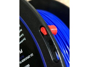 hatchbox filament plug 3d printer accessories clip holder 3d print model - Mito3D
