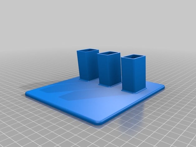 multiple double stack handgun stand sport & outdoors 3D print model - Mito3D