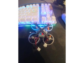 pequeño chillido marco de refuerzo r c vehículos diydrones drone e010s eachine tinywhoop 3d print model - Mito3D