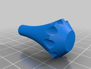 twist knob 3d print model - Mito3D