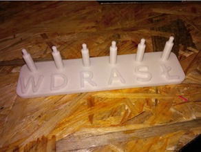 oral-b cabeça de escova dentes titular A impressão 3d oralb o organizador stand 3d print model - Mito3D