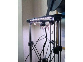 anet a4 desteği LED 3d baskı destek sağladı 3d print model - Mito3D