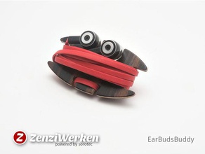 earbudsbuddy cnc laser audio router earbud earbuds holder zenziwerken 3d print model - Mito3D