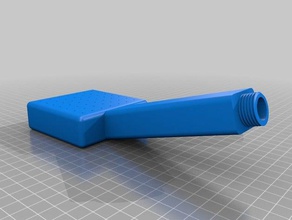 piccoli migliorato la testa di doccia della maniglia bagno 3d print model - Mito3D