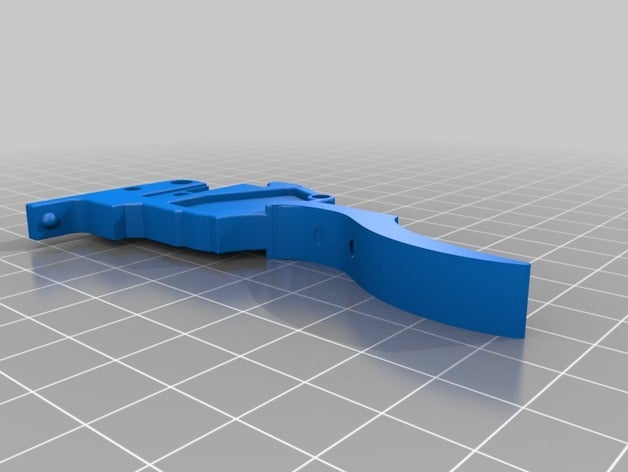 a5 blade trigger 3D print model - Mito3D