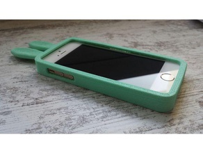 el iphone 5 5s 5c conejito de la cubierta teléfono móvil caso del 3d print model - Mito3D