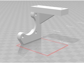 bowden-extruder-mount 3d printer extruders bowden extruder mount z-axis 3d print model - Mito3D