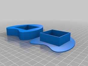 heart box jewellery rings 3d print model - Mito3D